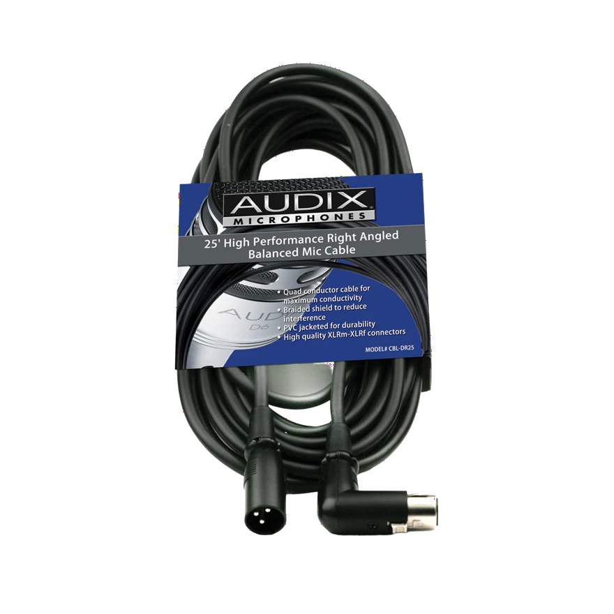 Cable Audix CBLDR25