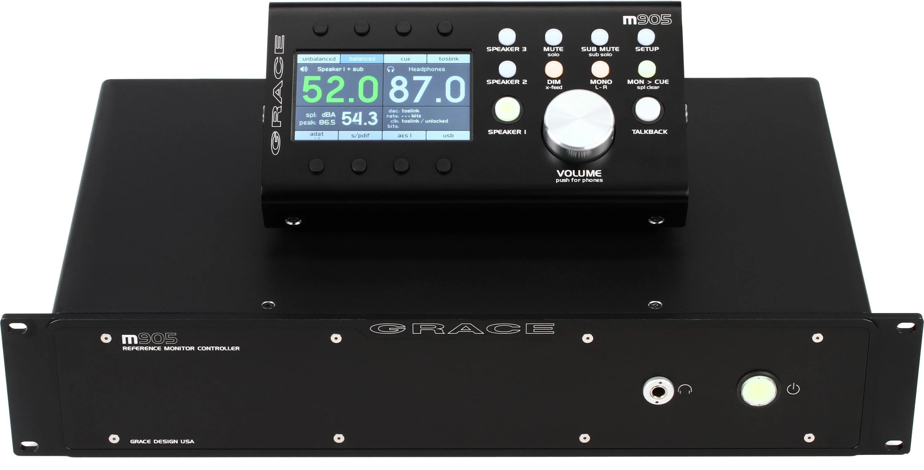 Control de Monitores Grace Design m905