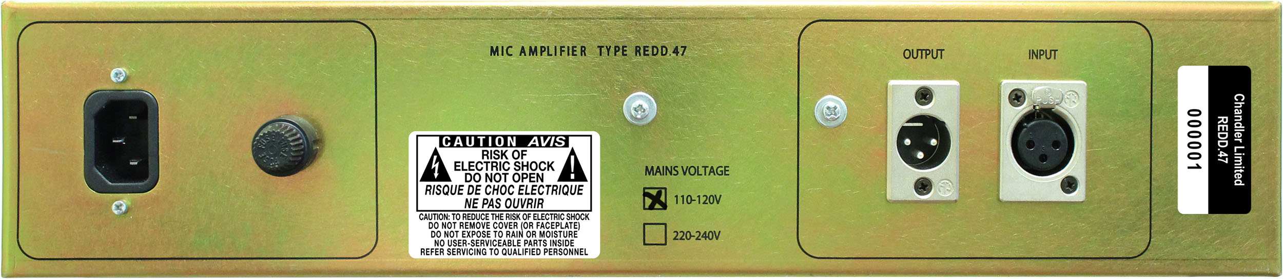 Preamplificador Chandler Limited Redd.47 Mic Amplifier