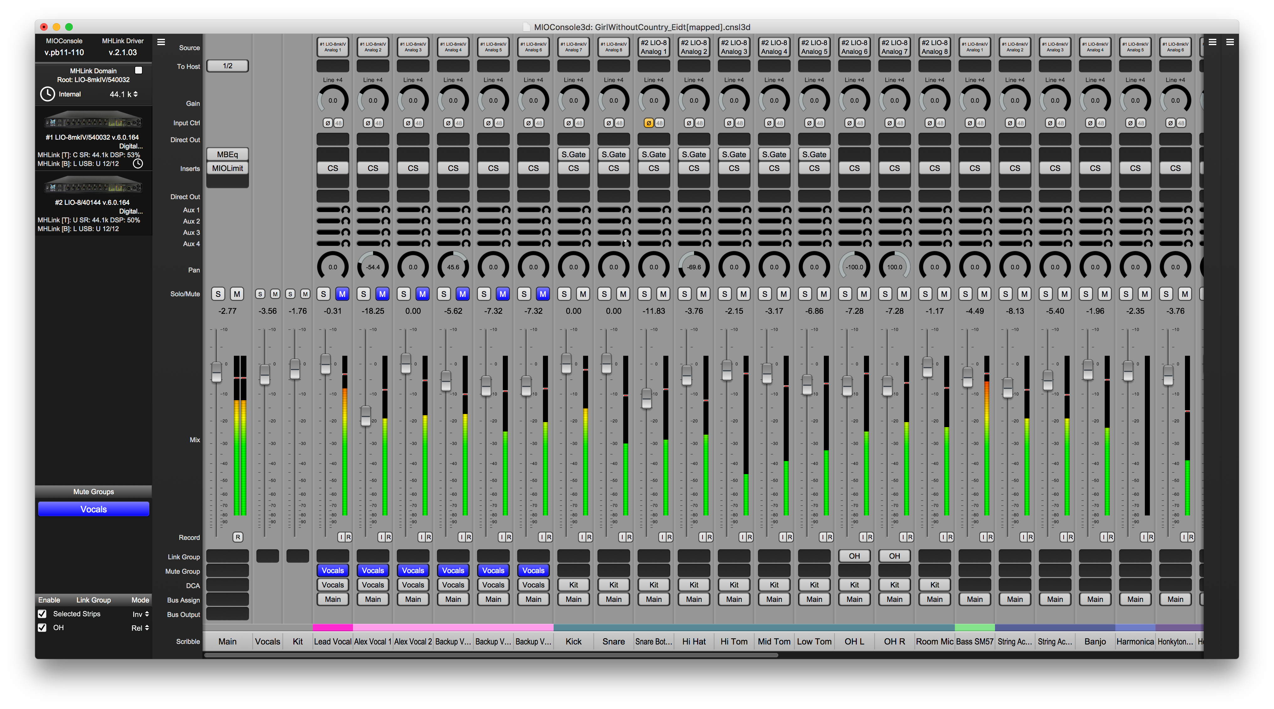 Interfaz de Audio Metric Halo LIO-8/4p mkIV