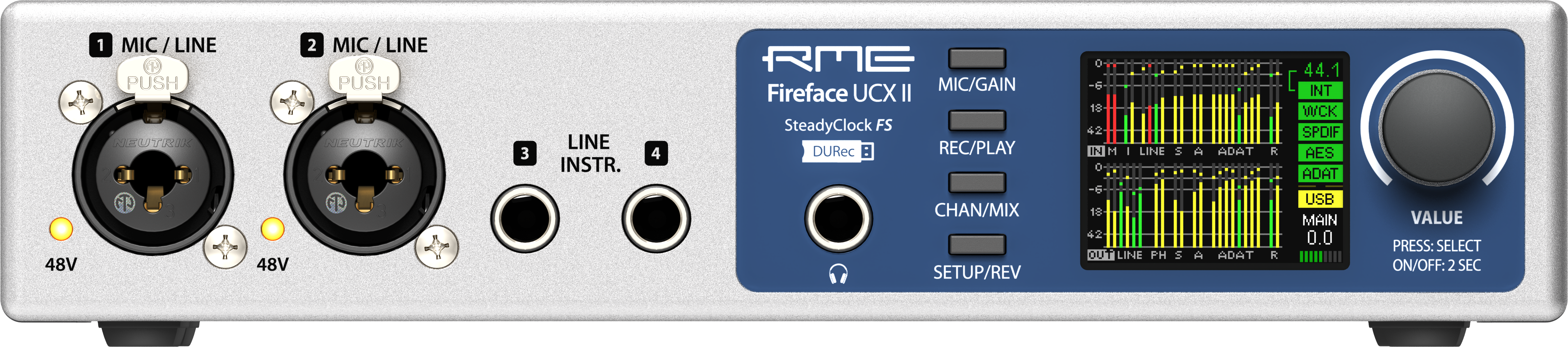 Interfaz de Audio RME Fireface UCX II