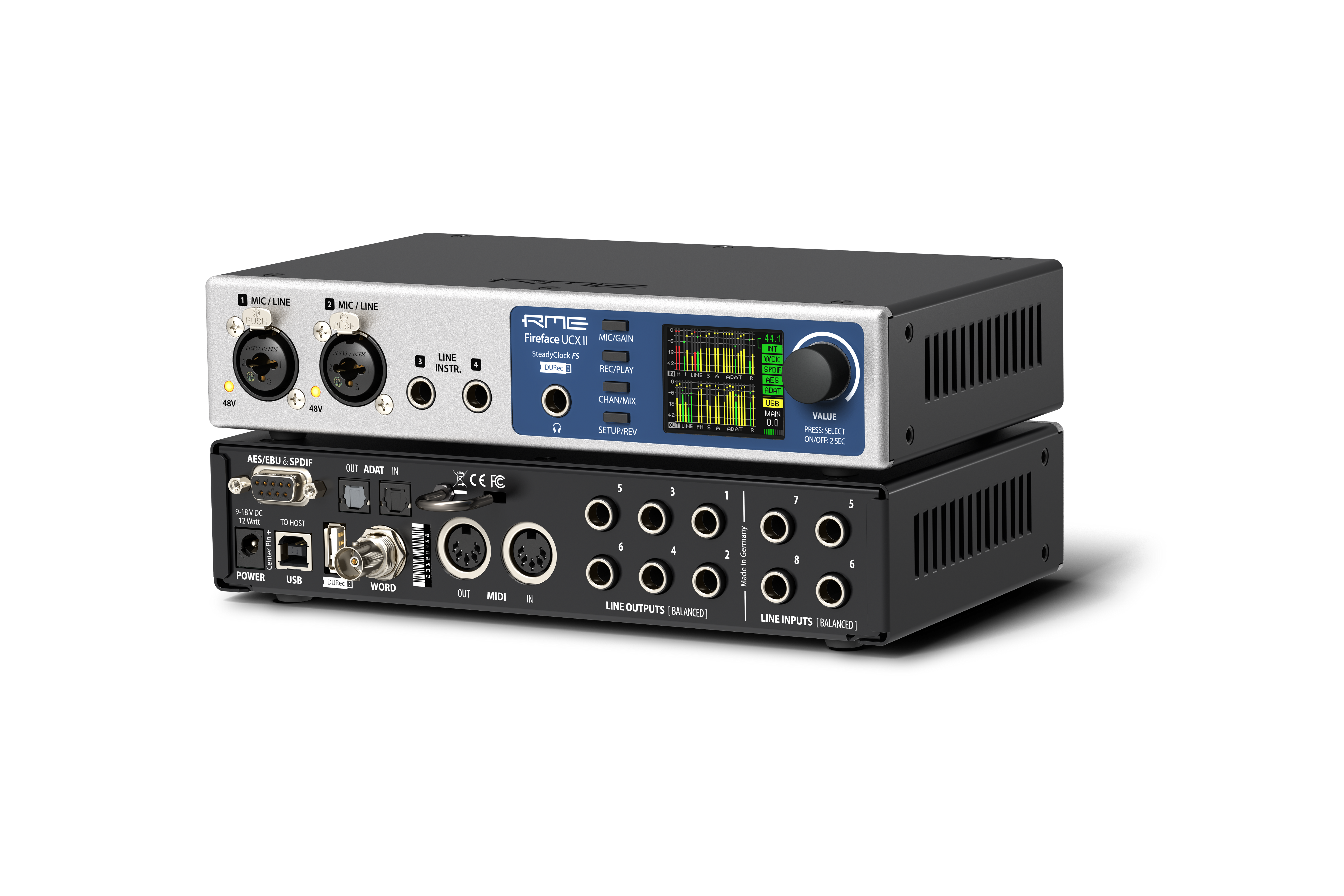 Interfaz de Audio RME Fireface UCX II