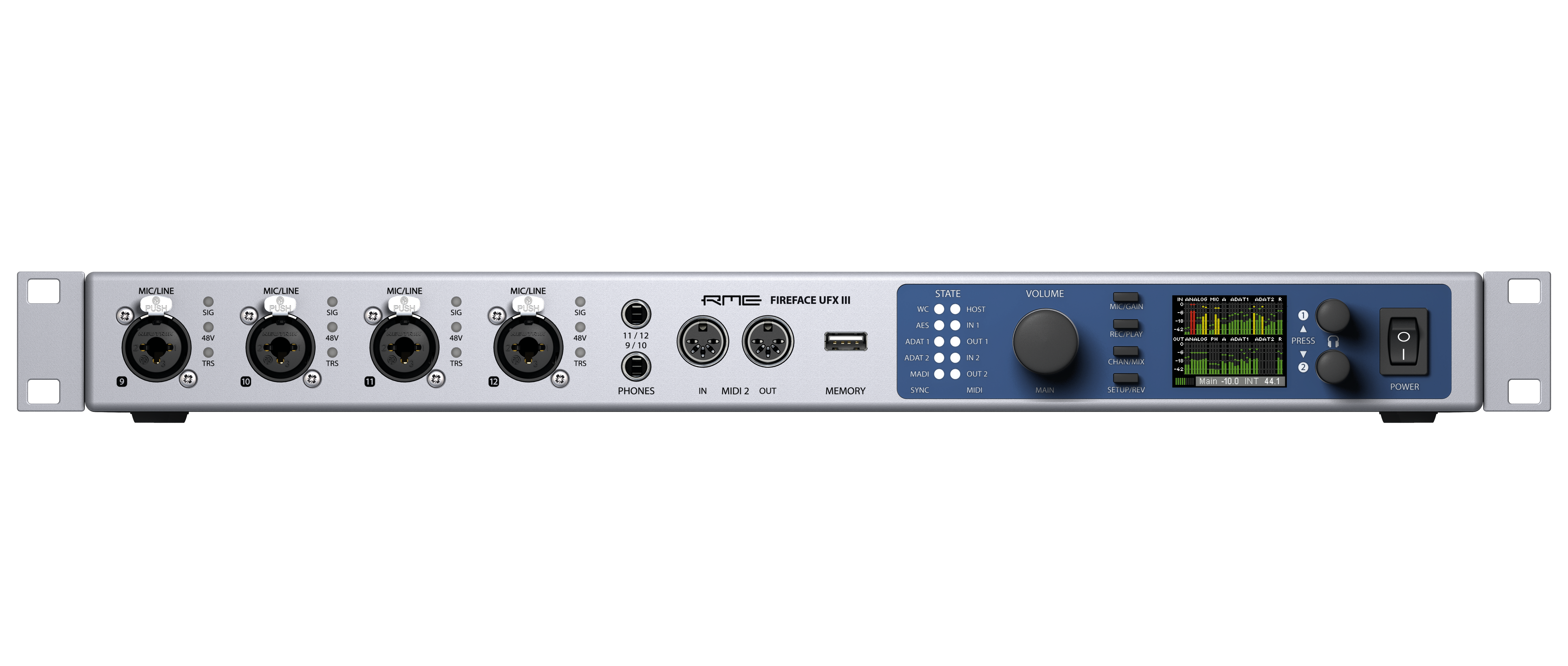 Interfaz de Audio RME Fireface UFX III