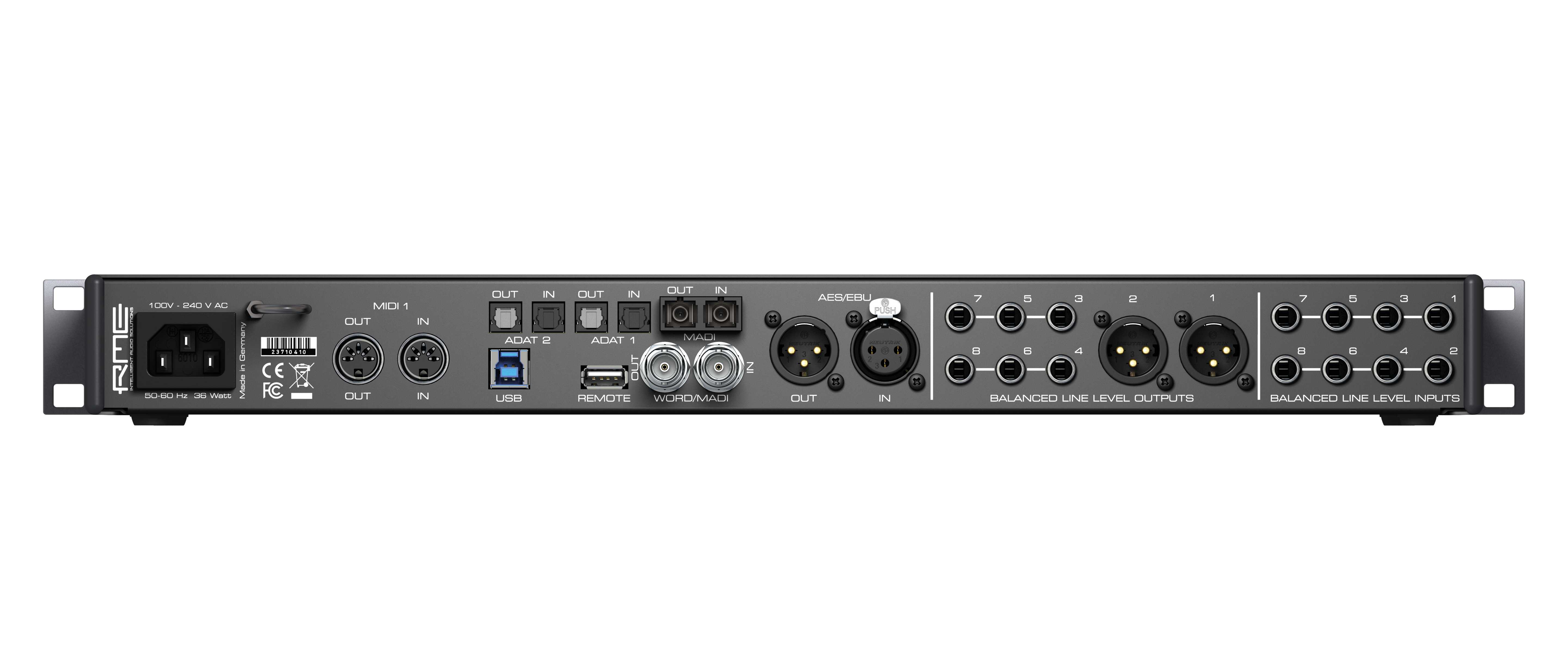 Interfaz de Audio RME Fireface UFX III