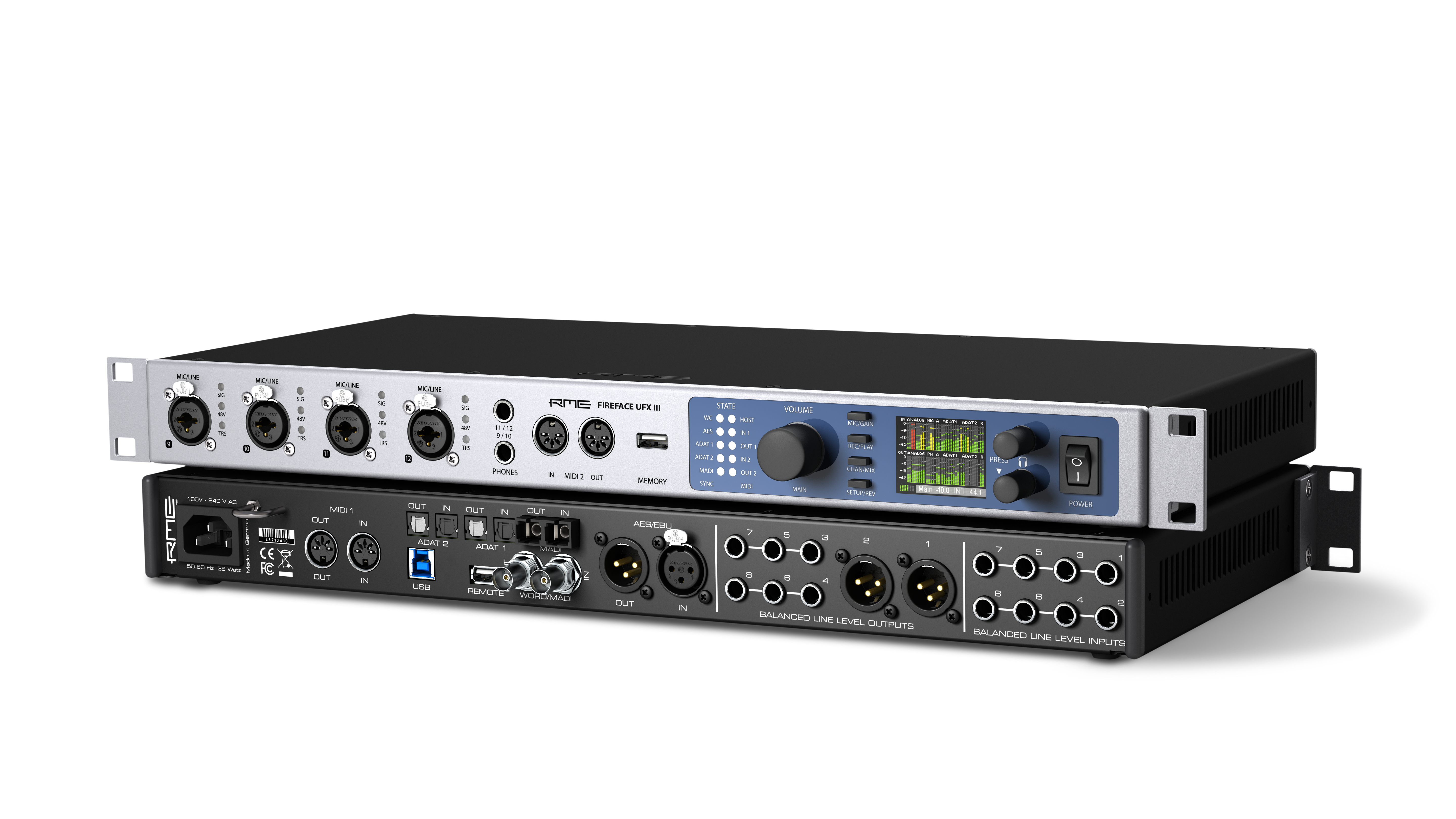 Interfaz de Audio RME Fireface UFX III