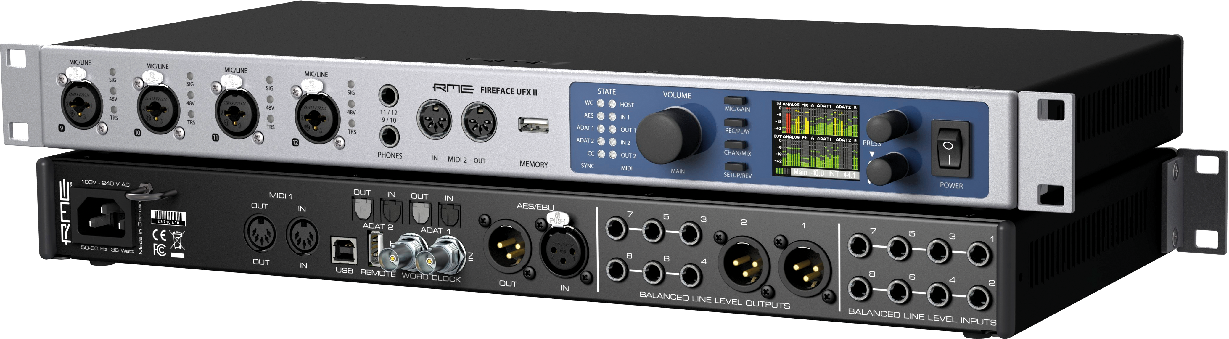 Interfaz de Audio RME Fireface UFX II