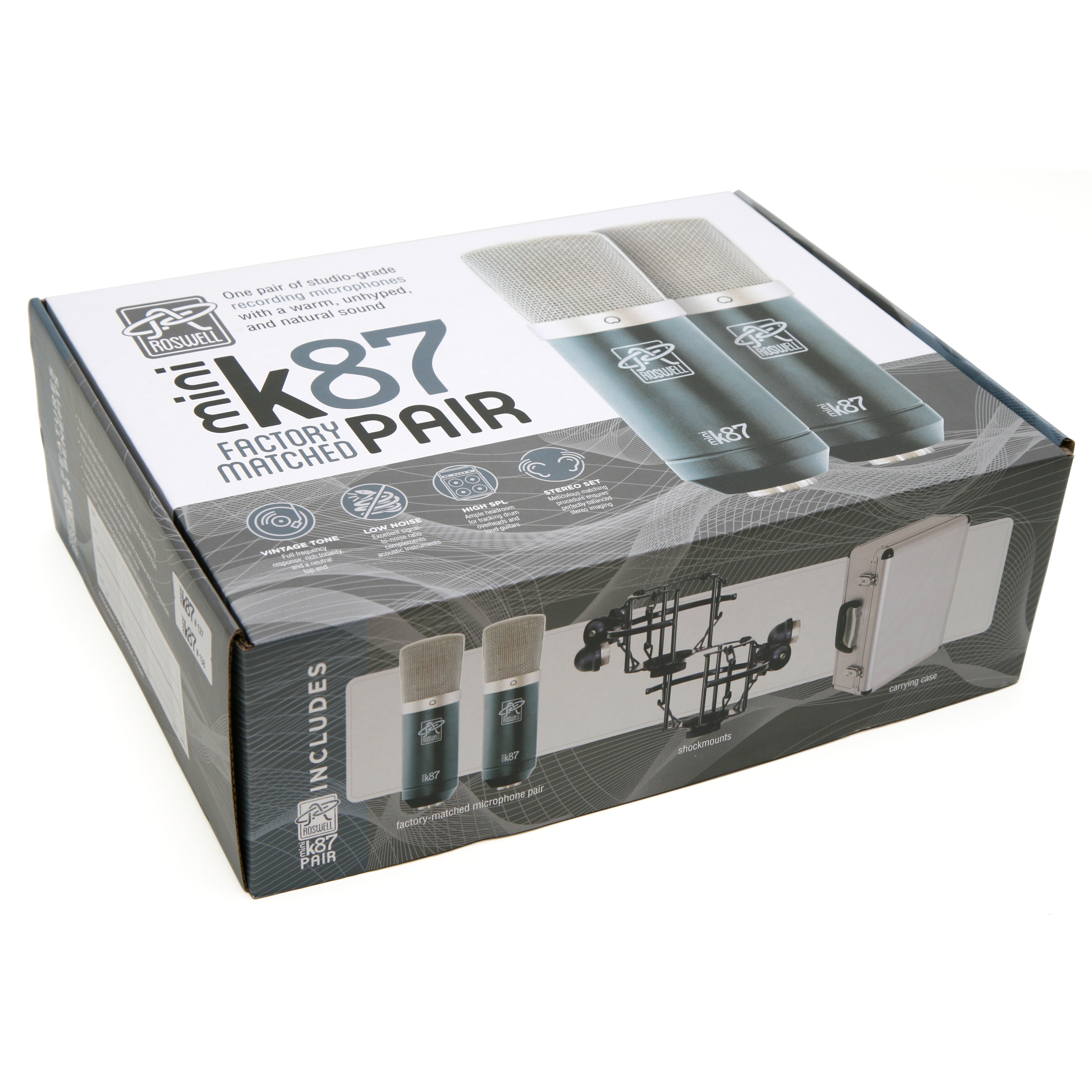 Micrófono Roswell Mini k87 Matched Pair