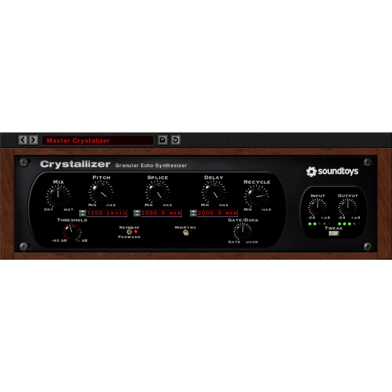 Plugin Soundtoys Crystallizer