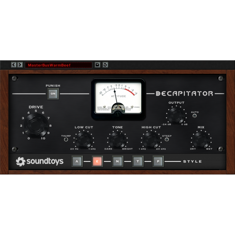 Plugin Soundtoys Decapitator