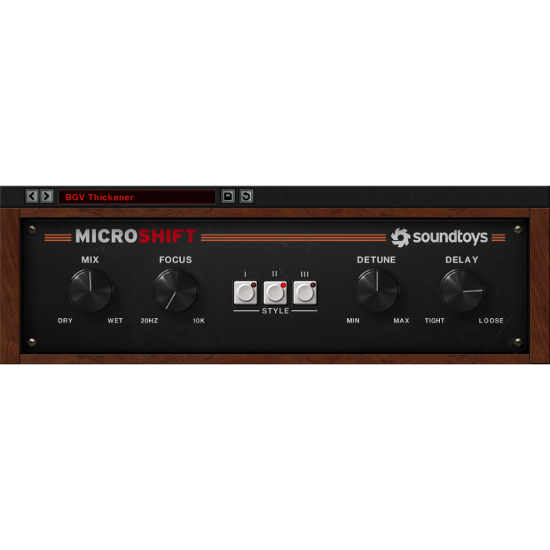 Plugin Soundtoys Microshift