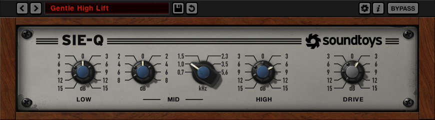 Plugin Soundtoys Sie-Q