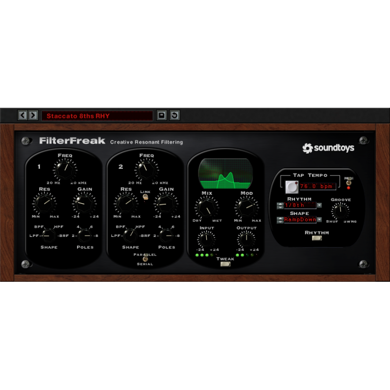 Plugin Soundtoys FilterFreak