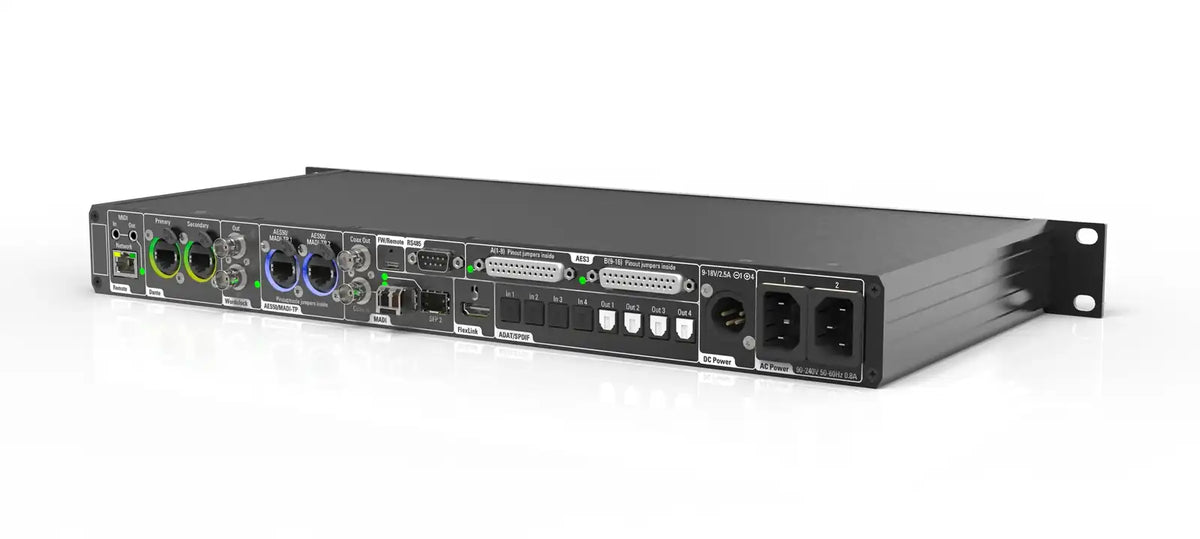 Appsys MVR-64 mkII Multiverter, panel trasero en perspectiva