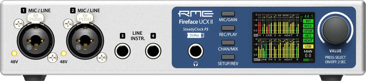 Interfaz de Audio RME Fireface UCX II