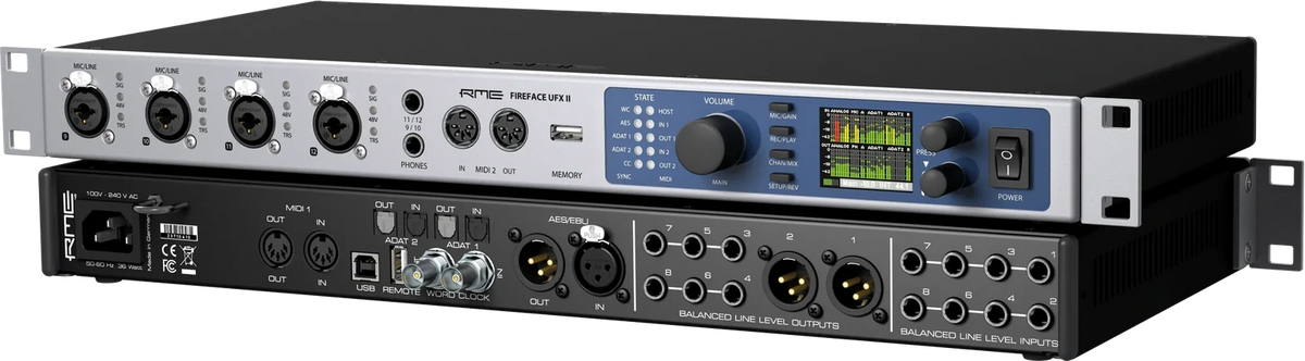 Interfaz de Audio RME Fireface UFX II