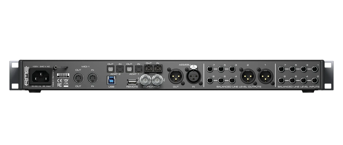 Interfaz de Audio RME Fireface UFX III