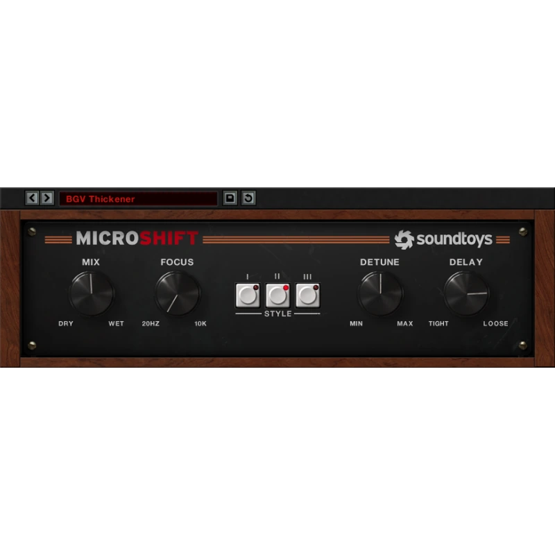 Plugin Soundtoys Microshift