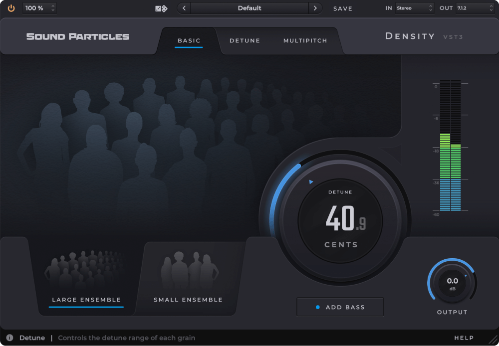 Sound Particles Density