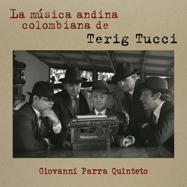 Carátula de La Música Andina Colombiana de Terig Tucci, de Giovanni Parra Quinteto