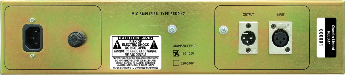 Preamplificador Chandler Limited Redd.47 Mic Amplifier