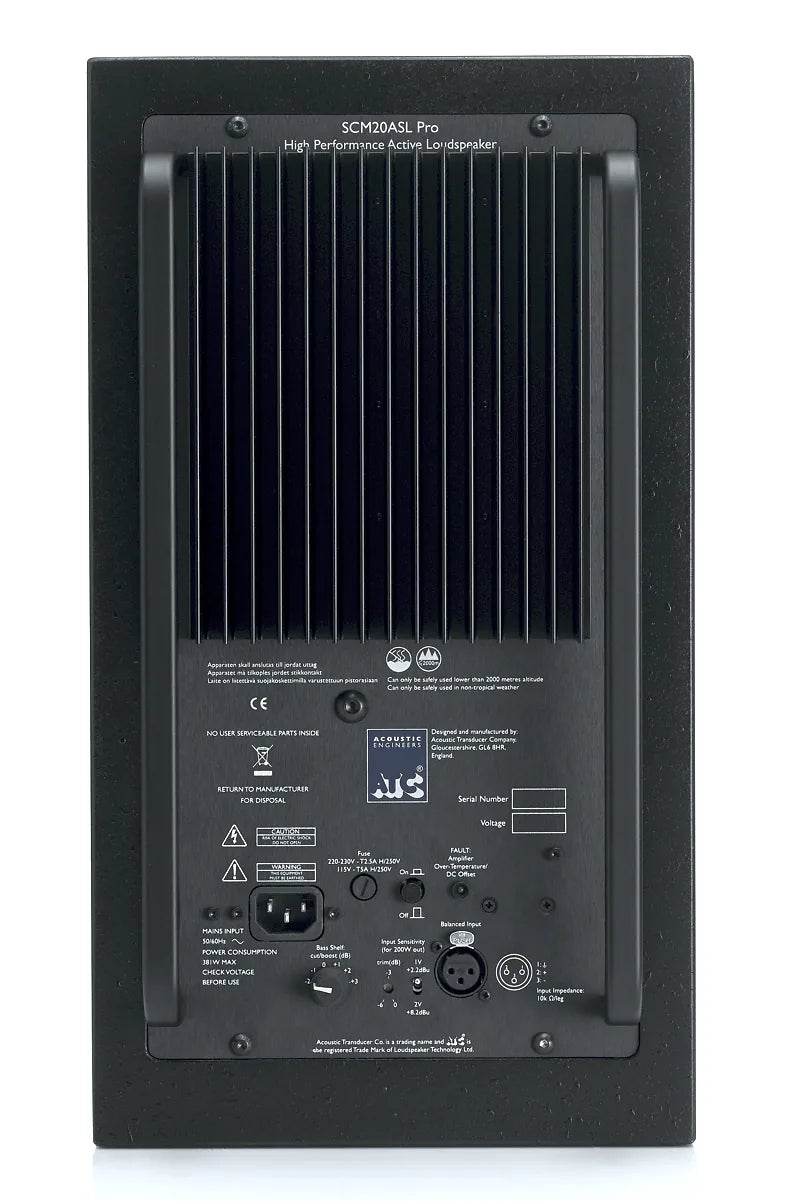 Monitores de estudio ATC SCM20ASL Pro (Par)