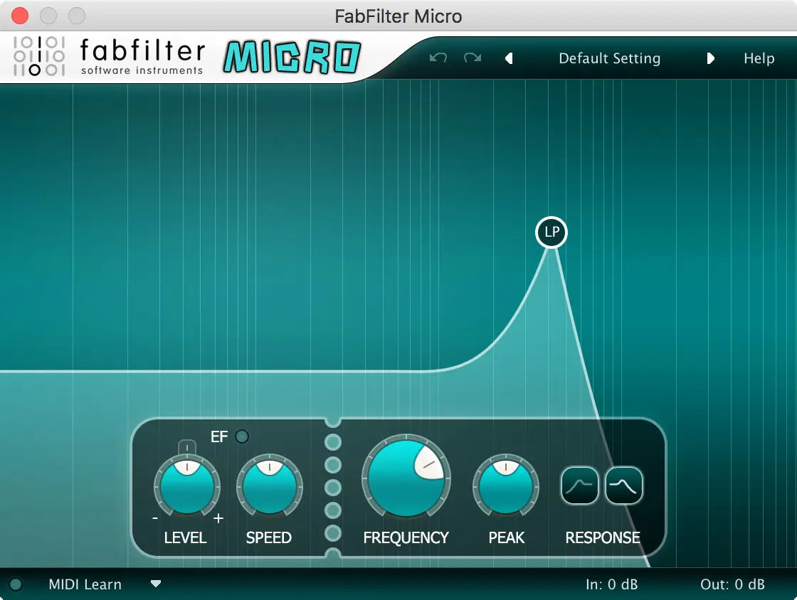 Plugin FabFilter Micro