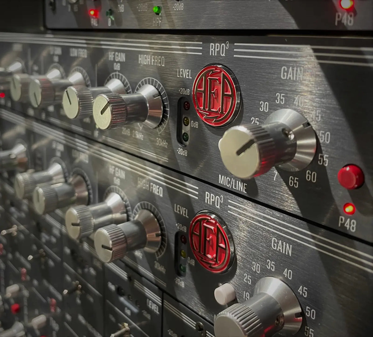 Detalle de los controles del AEA RPQ3