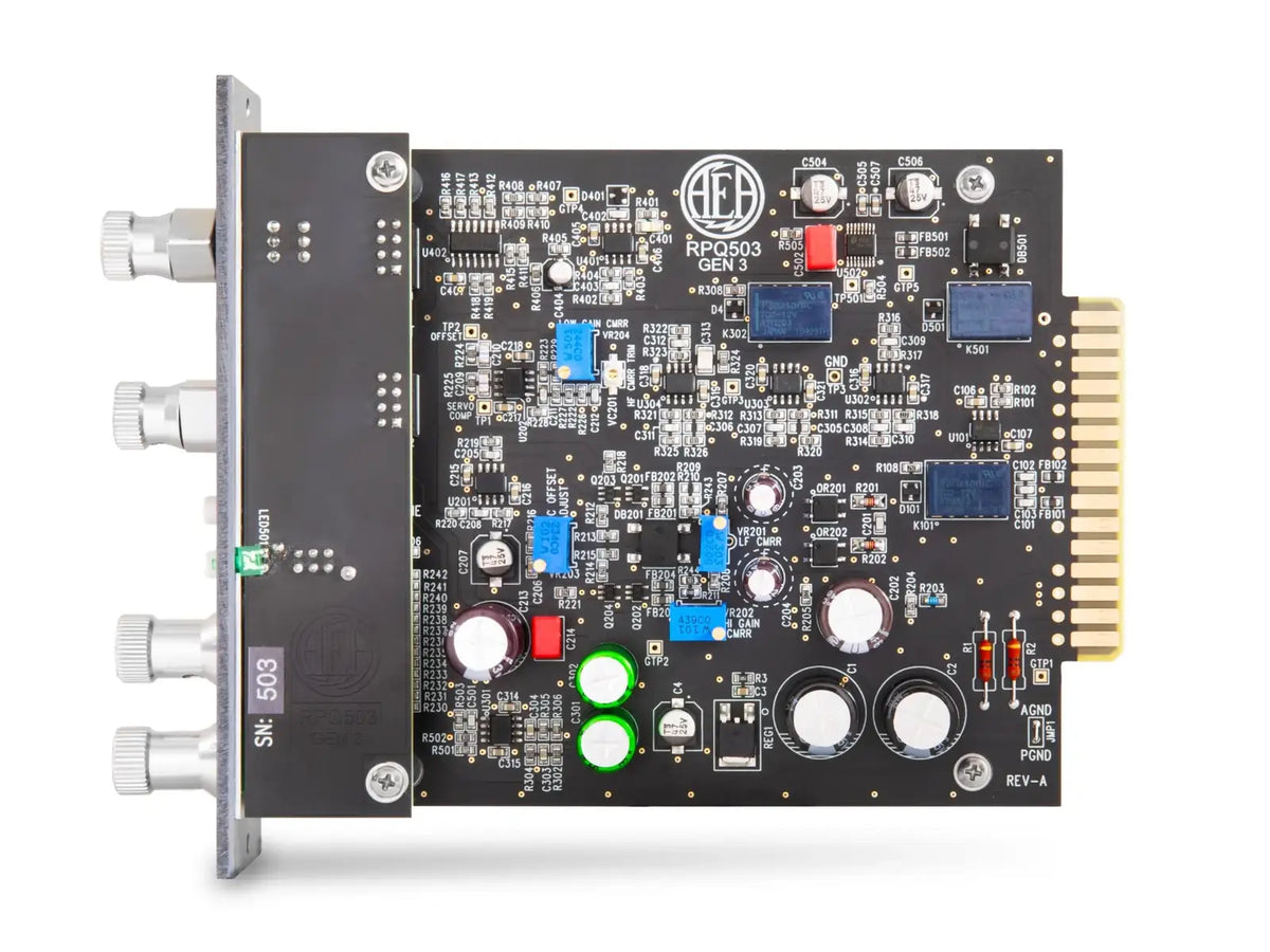 AEA RPQ503, vista lateral del circuito