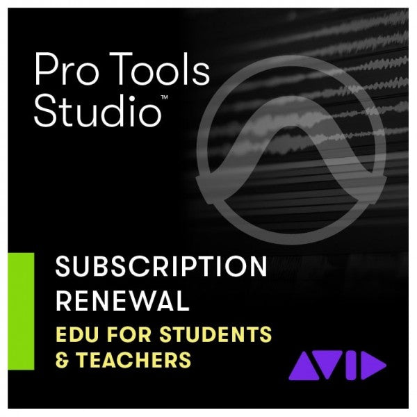 Pro Tools Suscripción Anual