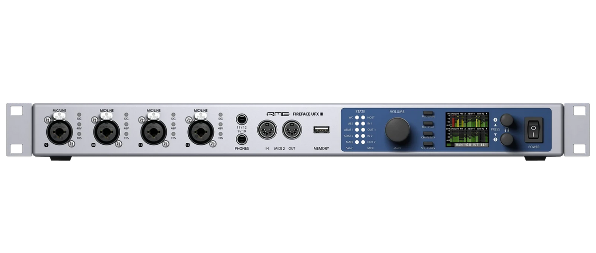 Interfaz de Audio RME Fireface UFX III