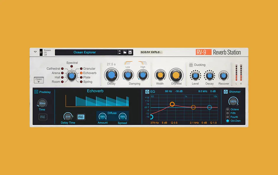 Nueva reverb RV-9 Reverb Station de Reason 14