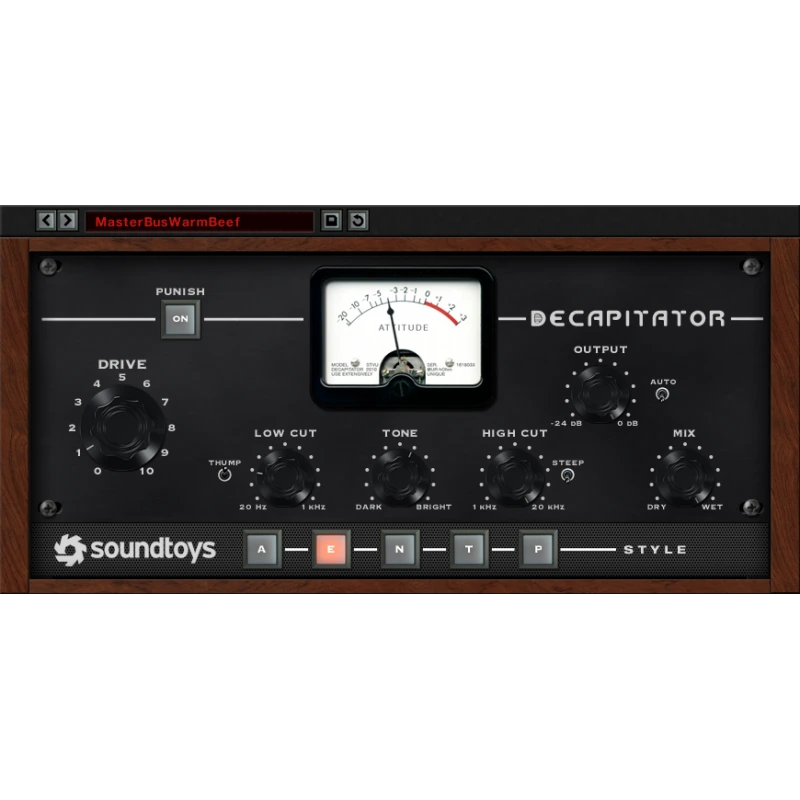 Plugin Soundtoys Decapitator