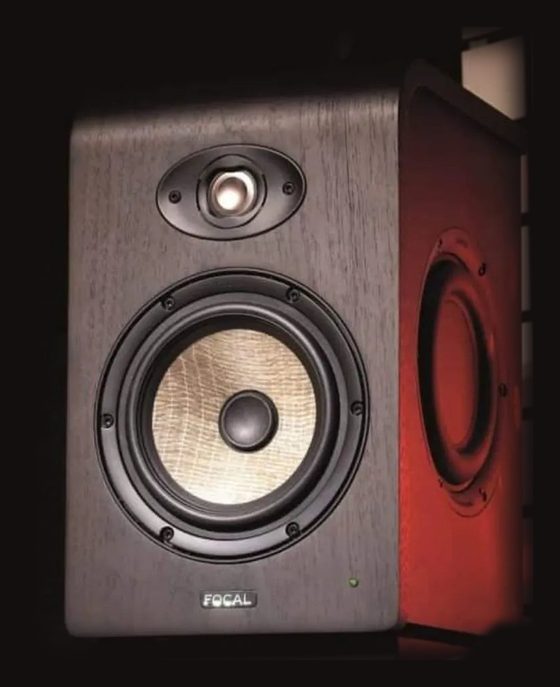Monitor de estudio Focal Shape 65 completo, con su tweeter y su woofer de lino